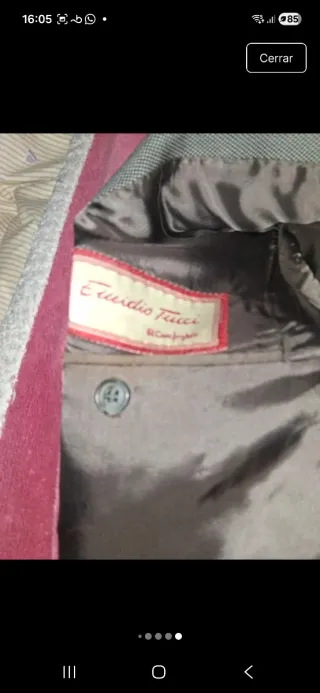 Americana/Chaqueta de traje gris