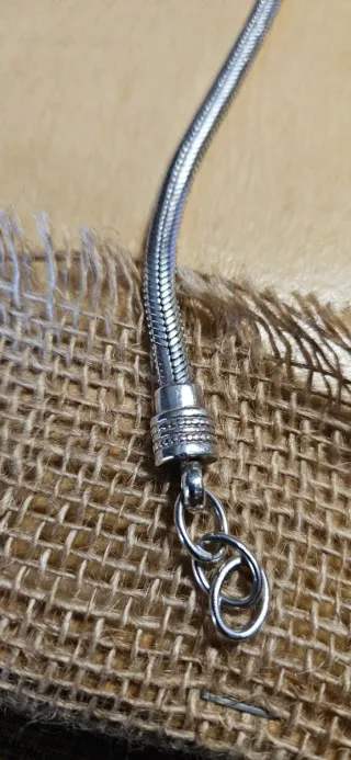 Bracciale snake argento