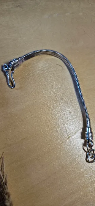 Bracciale snake argento