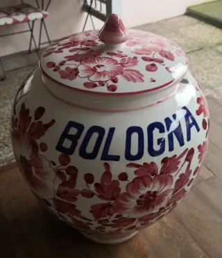 Vaso Cabell fragole Bologna ceramica
