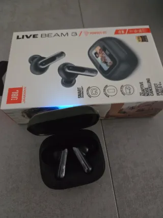 Auriculares JBL Live Beam 3 Negro