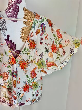 Blusa espalda descubierta Zara