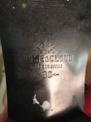 Botines Musse & Cloud Rojo Talla 38