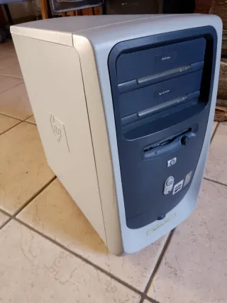 Computer HP Retro Grigio