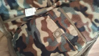 Parka Schott Militar Verde Talla L