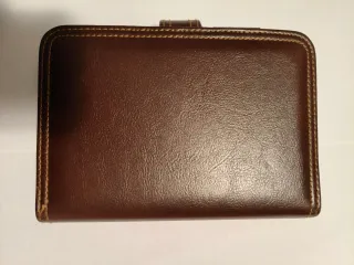 Agenda Giornaliera in Vera Pelle