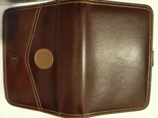 Agenda Giornaliera in Vera Pelle