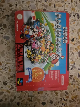Super Mario Kart SNES PAL