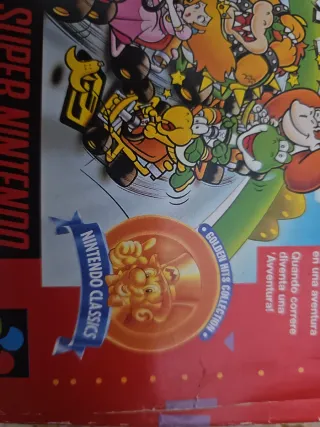 Super Mario Kart SNES PAL