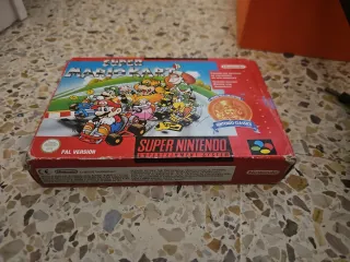 Super Mario Kart SNES PAL