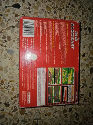 Super Mario Kart SNES PAL