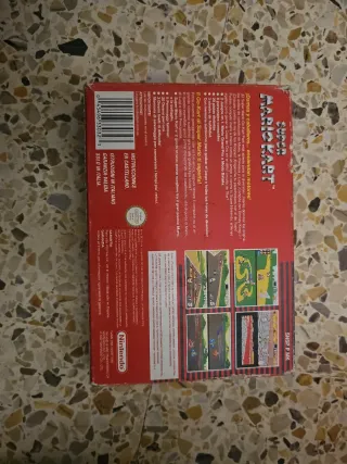 Super Mario Kart SNES PAL