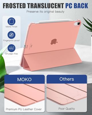 MoKo Custodia per iPad Air 11 Pollici (M3 2025/M2 2021)