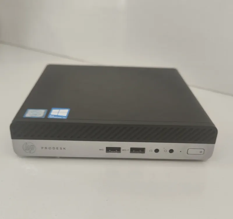 Mini PC HP ProDesk Negro/Plateado