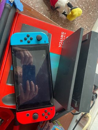Nintendo Switch con accesorios