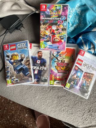 Nintendo Switch con accesorios