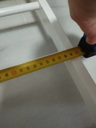 Perchero doble con estante