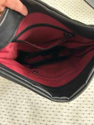 Bolso Desigual Negro Flores Bordadas