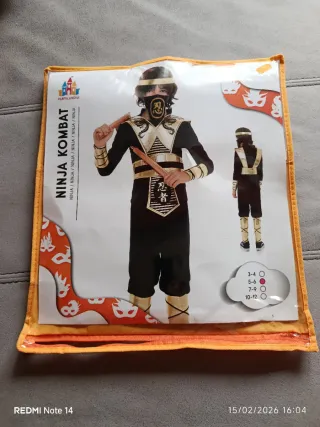 Disfraz Ninja Kombat Niño