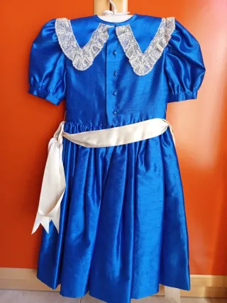 Vestido azul 5 años