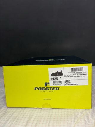 Zapatos seguridad punta hierro T.37