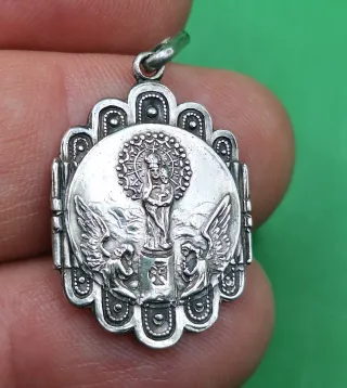 Medalla Plata Virgen del Pilar