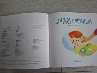 Libro infantil emociones: Caminos de hormigas