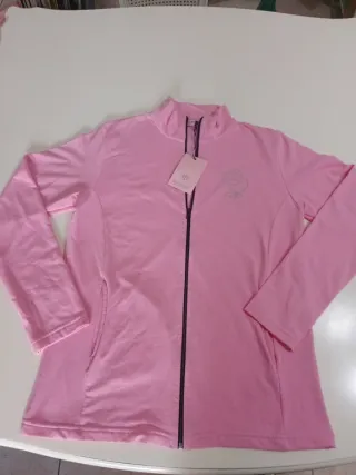 Felpa donna rosa taglia XL