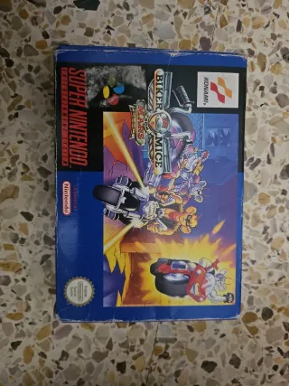 Biker Mice from Mars SNES Konami