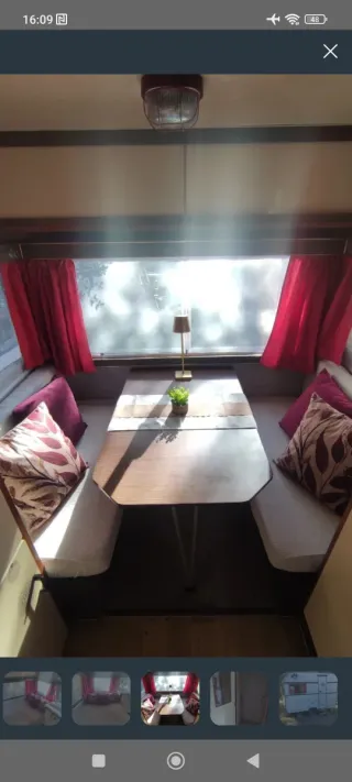 Caravana ligera con documentación