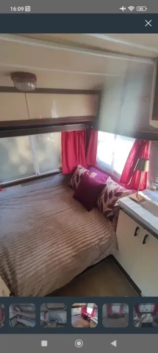 Caravana ligera con documentación