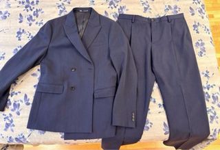 Traje Zara Hombre Azul