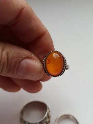 Lote 5 Anillos Plata 925*"