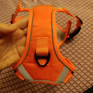 Arnés para perro naranja