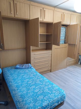 Mueble cama modular 2 camas 80cm