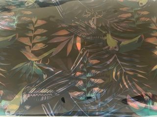 O bag Trousse donna fantasia tropicale