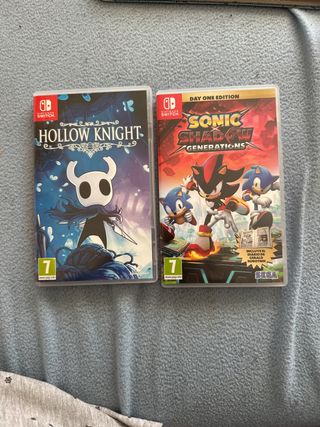 Hollow Knight e Sonic Generations per Switch