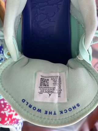 Zapatillas Baloncesto Jordan Morado/Teal