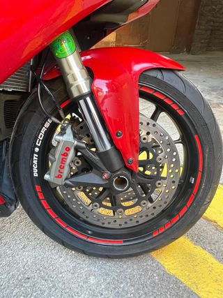 Ducati 848 Evo 2010 Roja
