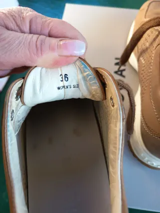 Hogan Scarpe Donna Tg 36 Cuoio