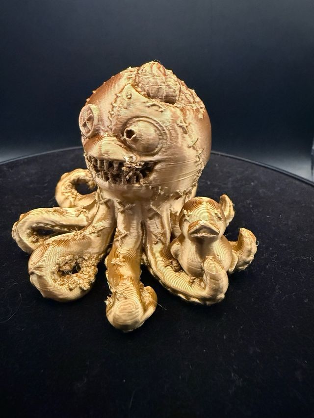 Pulpo espeluznante decorativo