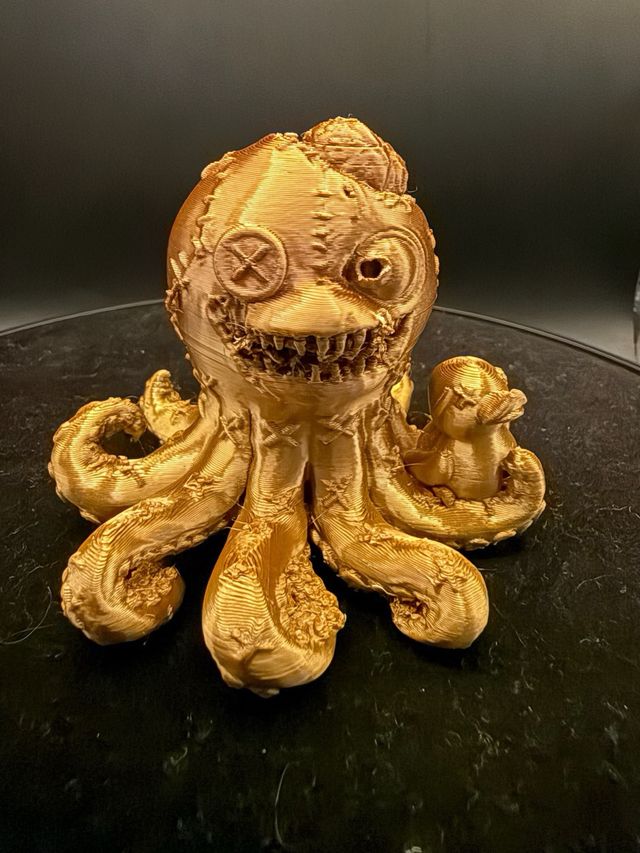 Pulpo espeluznante decorativo