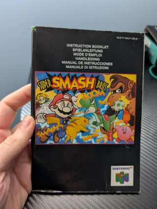 Super Smash Bros 64 PAL España Completo