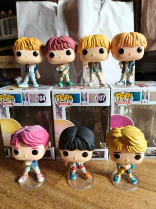 Pack 4 Funko Pop BTS