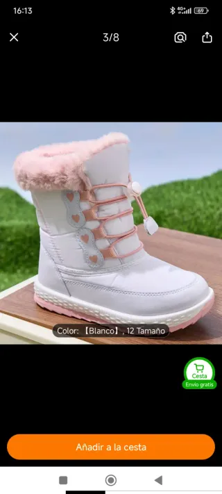 Botas de nieve Nuevas a estrenar Talla 29