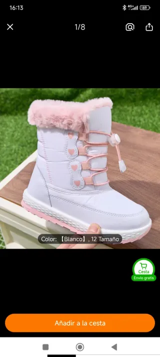 Botas de nieve Nuevas a estrenar Talla 29