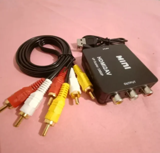 HDMI a AV adaptador