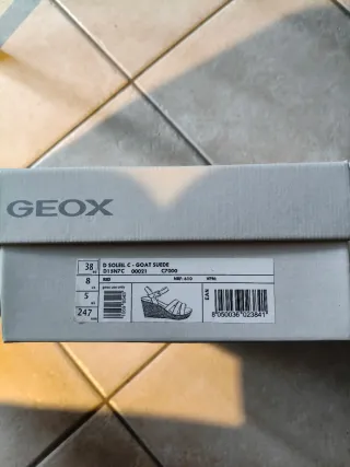 Geox Zeppa Rosse Donna