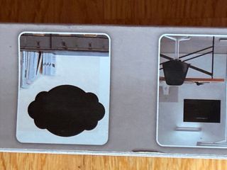 Lamina de Pizarra adhesiva y 20 tizas