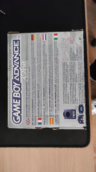 Nintendo Game Boy Advance Negra/Gris